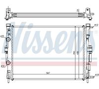 Radiatore, raffreddamento motore NISSENS 63769