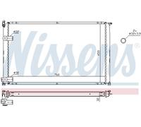 Nissens 63935A Radiatore per Raffreddamento del Motore