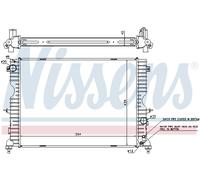 NISSENS 64312A Radiatore, Raffreddamento motore per LAND ROVER