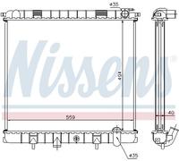 NISSENS 64319A Radiatore, Raffreddamento motore per LAND ROVER
