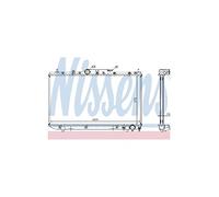 Nissens 64643A Radiatore per Raffreddamento del Motore
