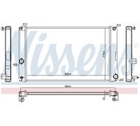 Radiatore, raffreddamento motore NISSENS 646842