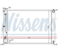 Radiatore, raffreddamento motore NISSENS 646866