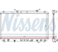 NISSENS 646991 Radiatore motore