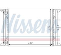NISSENS 65140 Radiatore, Raffreddamento motore per AUDI,VW