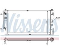 Nissens 65238A Radiatore per Raffreddamento del Motore