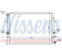 Nissens 65295 Radiatore per Raffreddamento del Motore
