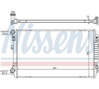 Radiatore, raffreddamento motore NISSENS 65303