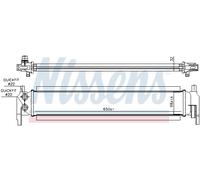 Raffreddatore a bassa temperatura, raffreddatore dell'aria di sovralimentazione NISSENS 65318
