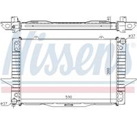 Radiatore, raffreddamento motore NISSENS 65536A