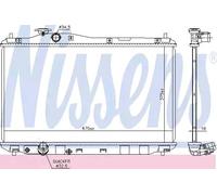 NISSENS 666230 Radiatore motore