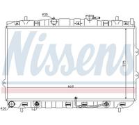 NISSENS 66649 Radiatore, Raffreddamento motore per KIA