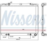 Radiatore Acqua Radiatore Motore Adatto A per Kia Sorento I Jc 2.5 Crdi
