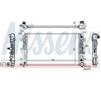 Nissens 67157A Radiatore per Raffreddamento del Motore
