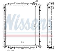 NISSENS 67220A Radiatore motore