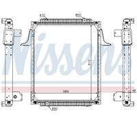 NISSENS 67257 Radiatore, Raffreddamento motore per RENAULT TRUCKS