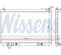 Radiatore, raffreddamento motore NISSENS 68118