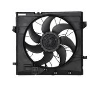 Ventola radiatore Ventola singola 85857 NISSENS per MERCEDES-BENZ CLASSE M GLE