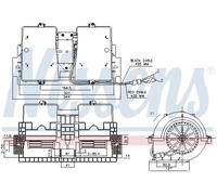 NISSENS 87140 Ventilatore abitacolo