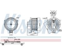 NISSENS 87630 Ventilatore abitacolo