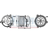 NISSENS 87784 Ventilatore abitacolo per FORD