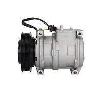 NISSENS 89097 Compressore aria condizionata con olio compressore-PAG con innesto elettromagnetico senza diodo