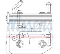NISSENS 90667 Radiatore olio, Cambio automatico per AUDI,SEAT,SKODA,VW