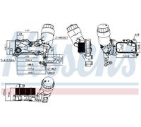 6511800610 Scambiatore Acqua Olio Mercedes Benz Sprinter Vito - Viano