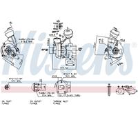 NISSENS 93026 Turbina