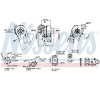 NISSENS 93037 Turbina
