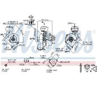 NISSENS 93043 Turbina