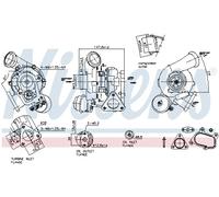 NISSENS 93080 Pompa accelerazione, Carburatore