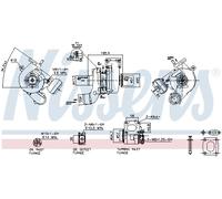 NISSENS 93104 Turbina
