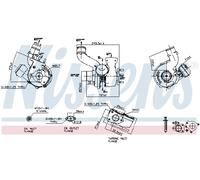 NISSENS 93111 Turbina