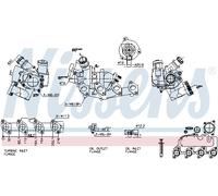 NISSENS 93117 Turbina