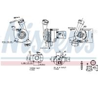 NISSENS 93118 Turbina