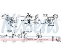 NISSENS 93121 Pompa accelerazione, Carburatore