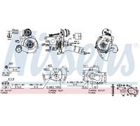 NISSENS 93163 Turbina