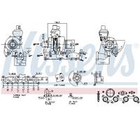 NISSENS 93168 Pompa accelerazione, Carburatore