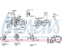 NISSENS 93169 Pompa accelerazione, Carburatore