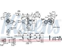 NISSENS 93172 Turbocompressore, Sovralimentazione per AUDI,SEAT,SKODA,VW