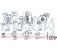 NISSENS 93173 Turbocompressore, Sovralimentazione per AUDI,SKODA,VW