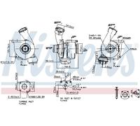 NISSENS 93176 Turbina