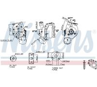 NISSENS 93186 Turbina