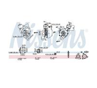Nissens 93224 Caricatore Di Carica Per Hyundai I30 FD KIA Cee'D ED