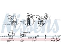 NISSENS 93224 Turbocompressore, Sovralimentazione per HYUNDAI,KIA
