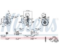 NISSENS 93226 Turbina