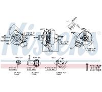NISSENS 93248 Turbina