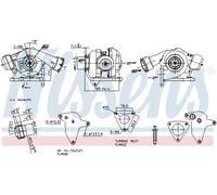 NISSENS 93254 Turbina