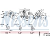 NISSENS 93258 Turbina